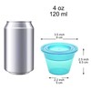 Youngever 7 Sets Plastic Parfait Cups, Reusable Plastic Dessert Cups