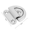 8mm Stainless Steel Folding Boat Marine Pad Eye Stowage D