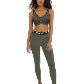 Freya Women's Core Underwire Sports Bra, Khaki, 28E
