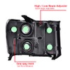G-PLUS Headlights Assembly Compatible with GMC Sierra 1500 2007-2013 /Fit