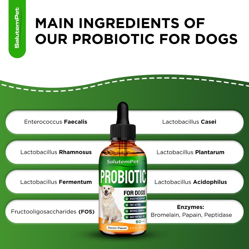 Probiotics for Dogs | Liquid Probiotics for Dogs and Puppies