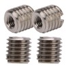 10Pcs M5 Threaded Insert Kit Internal External Tooth Lock Nut