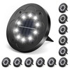 Brightown Solar Lights Outdoor Waterproof, 12 Packs LED In-Ground Solar