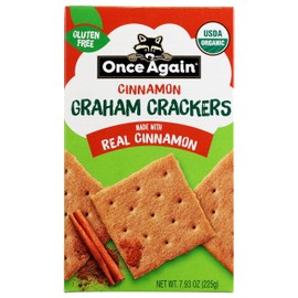 ONCE AGAIN Organic Cinnamon Graham Crackers, 7.93 OZ