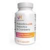 vH essentials Probiotics for Women with Prebiotics and Cranberry, 120