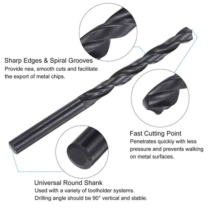 sourcing map Tap and Drill Bit Set, 5/16-36 UNS Thread