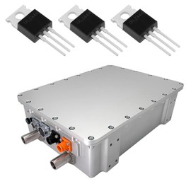 YINETTECH IRLZ44N Logic Level MOSFET Transistors 47A 55V N-Channel MOSFET Transistors 29 x 10 x 4.5 mm Used Electronic Switches Controllable Rectifier Pack of 10