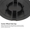 Hub Caps 68078421AB Fluid Prevention Centre Caps Wheel Center Chrome