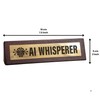 Boxer Gifts AI Whisperer Novelty Desk Sign - Funny Office