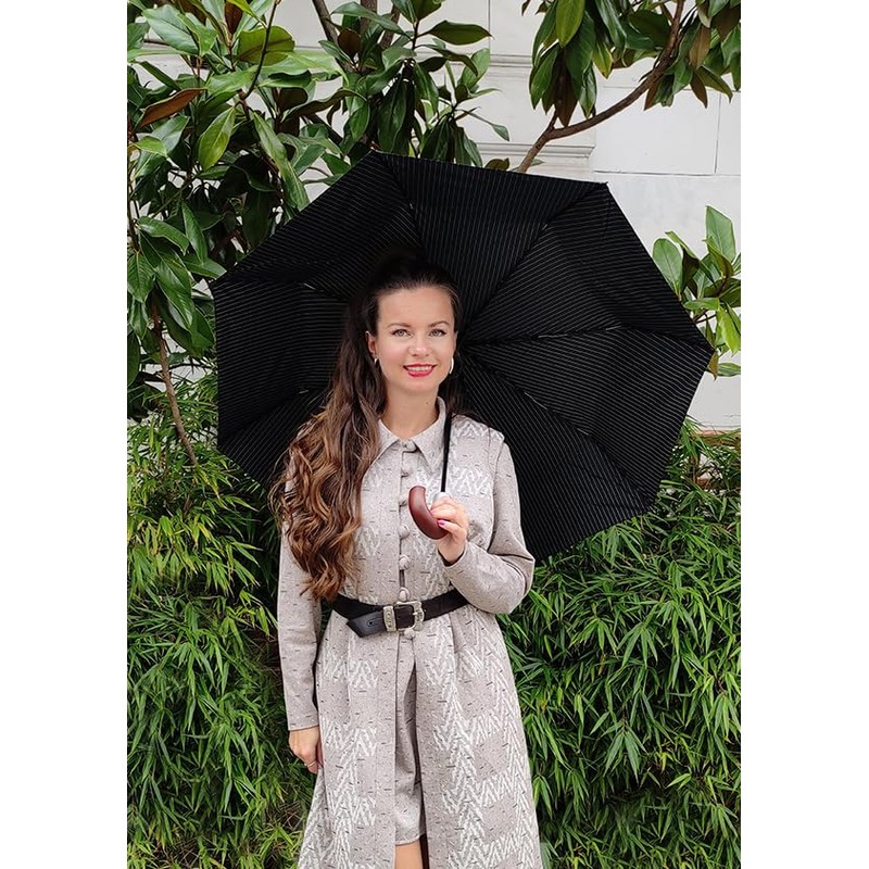 Fulton Chelsea Umbrella City Stripe Grey