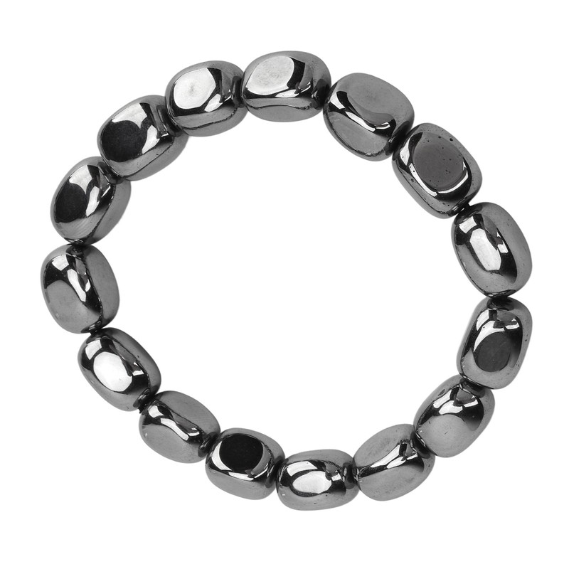 Terahertz Bracelet Adjustable Versatile Stylish Energy Stone Bracelet for Men