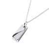 Alles SV925 Silver Cremation Pendant & 2 Stainless Steel Chains,