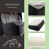 Lealchum Dog Booster Car Seat for Small/Medium Dogs,Puppy Portable Car