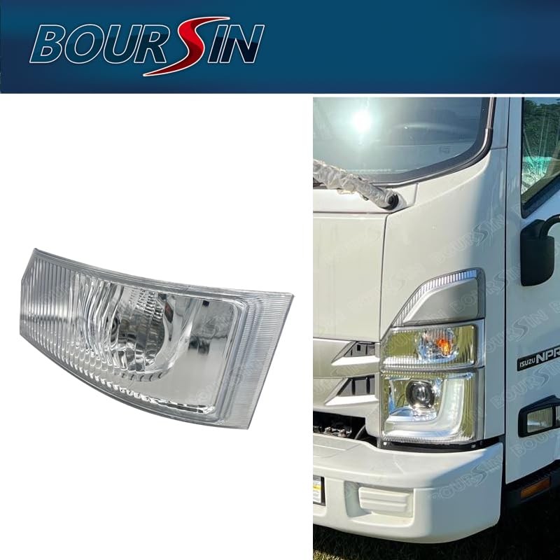 Boursin Turn Signal Light Corner Lamp Compatible with ISUZU NPR-HD