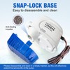 ECO-WORTHY Automatic 12V Bilge Pumps for Boats 1100GPH Auto with