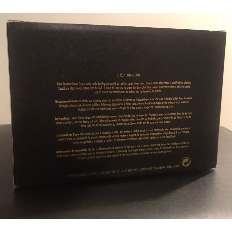 Donna Karan Black 4-wick Candle ESSENCE 3 Wenge NEW IN