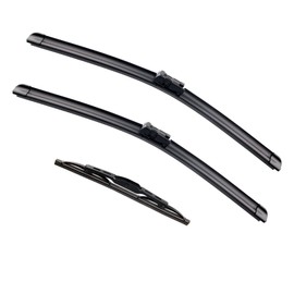 ANIKLUIM® 24"+21" Wiper Blades with 13" Rear Wiper Blade Set Replacement for 2009-2017 Traverse Windshield Wipers Original Factory Quality (Pack of 3)