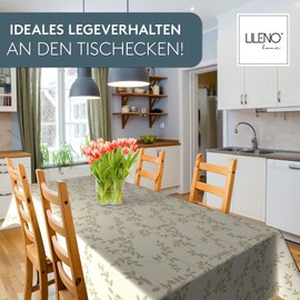 Lilena Home Washable Tablecloth Sold by the Metre