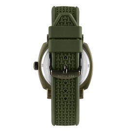 Ted Baker Gents Military Green Silicone Strap Watch (Model: BKPCNS3099I)