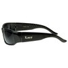 Hard Core Shades Classic Gangsta Locs Sunglasses (Black)