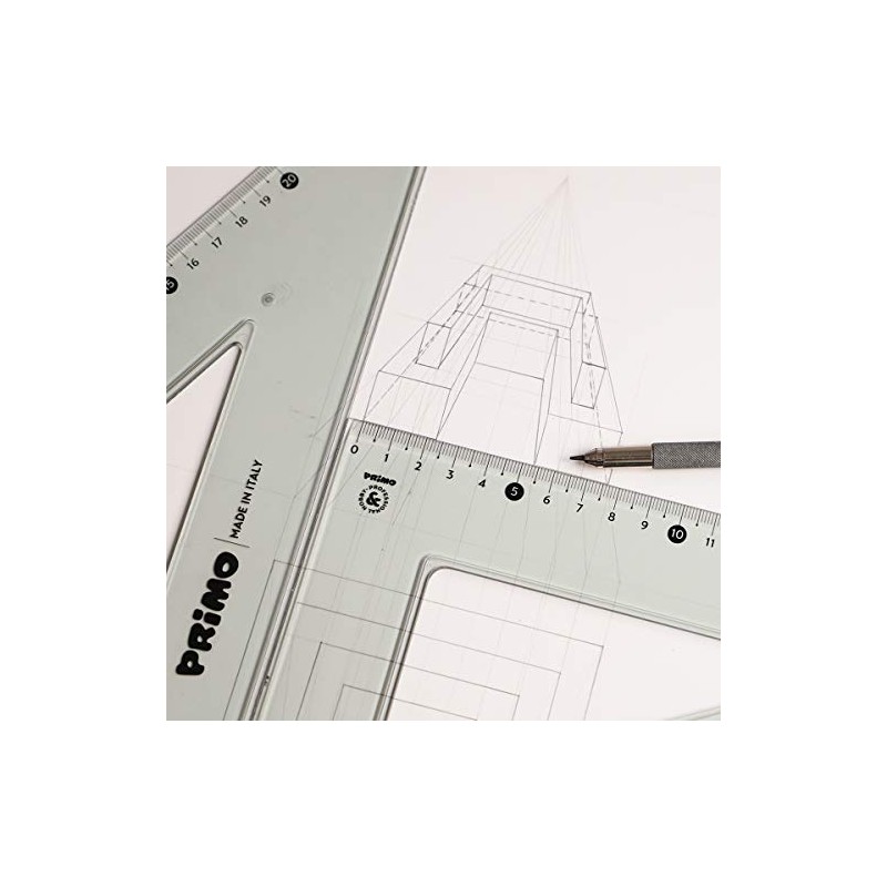 Morocolor PRIMO, square 45° 30 cm, smoke grey colour, anti-glare,