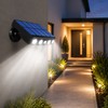 Solar Outdoor Wall Light for Garden Security – 4 LED