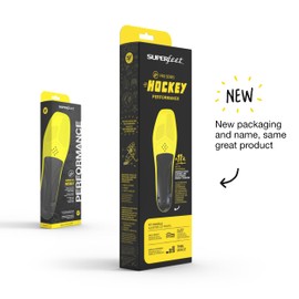 Superfeet Hockey Performance Insoles - Carbon Fiber Inserts for Hockey Skates - Professional Grade - Skate Size 13-14