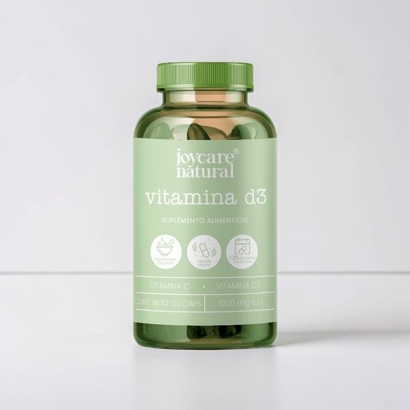 Vitamina D3 Joycare Juliana Suplemento Alimenticio, 100 Cápsulas