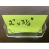 Clear Acrylic Business Card Holder Display Desk Top