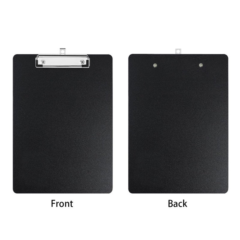 Clipboard, A4 Plastic Clipboards with Retractable Hooks, Standard A4 Letter