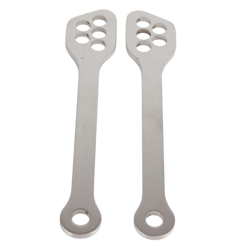 20‑30mm Adjustable Rear Lowering Link Kit 304 Stainless Steel Replacement