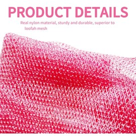 Esponja Red Africana Auténtica Exfoliante Baño Corporal Accesorios Ducha Rosa