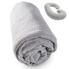Dakimakura Cover, C-Shaped Body Pillow, Cover Only, Dust Mites, Antibacterial,