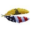 Feather Dont Tread On Me Gadsden USA Flag Patch (4.0