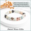 TEVOP Niece Gifts, Beaded Bracelet Jewellery Gifts for Teenage Girls,
