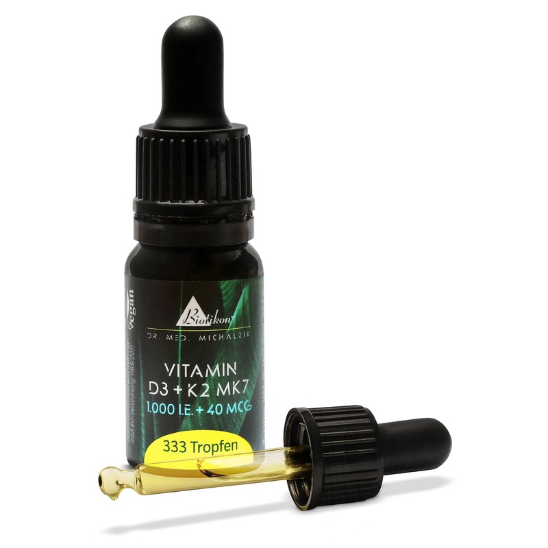 Vitamin D3 + K2 MK7 (10 ml) nach Dr. med.