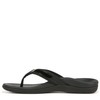 Vionic Women's Tide II Toe Post Sandal, Black, Size 13