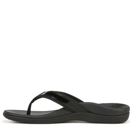 Vionic Women's Tide II Toe Post Sandal, Black, Size 13