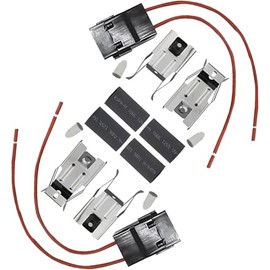 RR109 Range Burner Eye Receptacle Kit for Whirlpool, 5304521730 Universal Stove Element Plug Block Terminal for Electrolux Frigidaire Kenmore Kelvinator Crosley Gibson ERR117 330031 WB17X210 (2Pack)