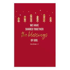 DaySpring - Blessings of God - 18 Christmas Boxed Cards & Envelopes, NIV (J8849)