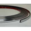 Trim-Gard 7/16" x 50' Chrome Half Round Wheel Well Molding