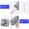 Lomida Microfiber Duster with Extension Pole(Stainless Steel), Extra Long 100