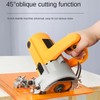 4in Cutting Machine Base Plate 90° Flat 45° Oblique Cutting