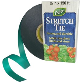 Dalen Stretch Tie for Training Plants & Vertical Gardening – Keep Plants Elevated and in Control – Secure Limbs, Vines, Climbing Plants, and Vertical Gardens – 3pack – 1/2 in x 150 ft Each – Green