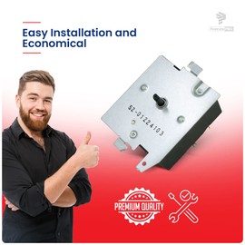 ForeverPRO WE4M527 Timer for GE Dryer WE4M365 2754526 PS3654187