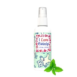 Pet MasterMind I Love Catnip Spray for Cats - Ideal Mess-Free Catnip Spray for Indoor Cats Catnip