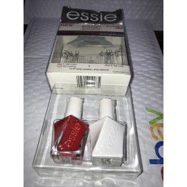 essie 2 Bottle Lot Essie Gel Couture Nail Polish + Top Coat 270 ROCK THE RUNWAY nib