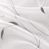 Yujiao Mao pack of 1 voile embroidered tie-top roman blinds,