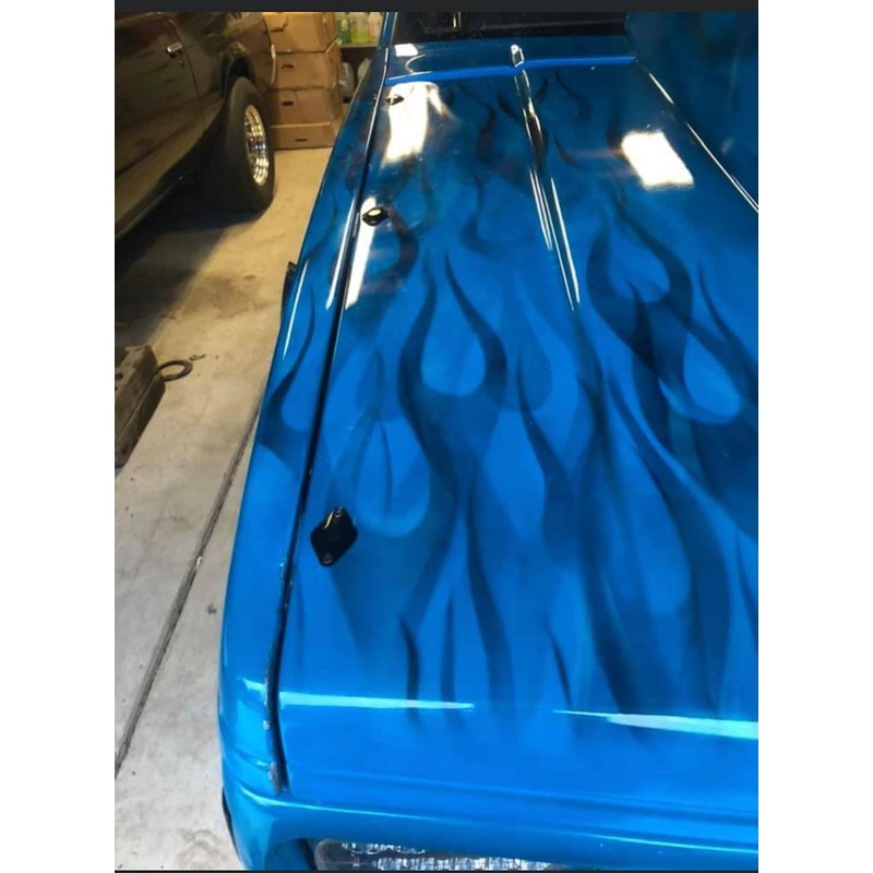 Dzus Small Push Button Retro Quick Latch Release Black 1.050