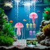 GANPUB Pink Artificial Simulation Glowing Jellyfish Suitable for Fish Tank